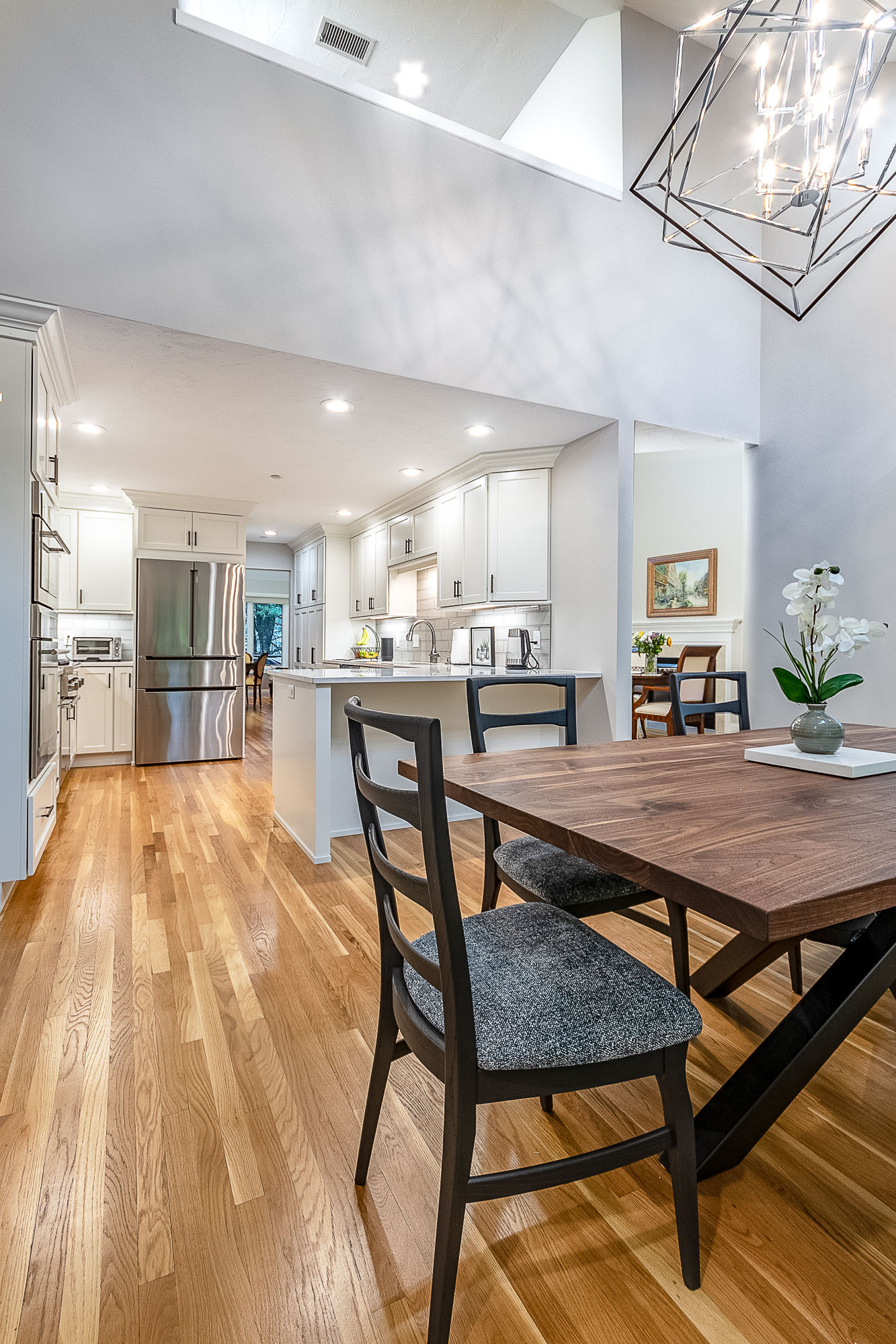 Wayland open-plan kitchen