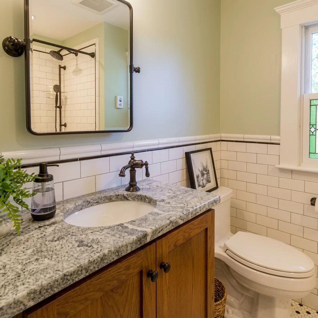 Belmont Craftsman Vintage Bath — view 2