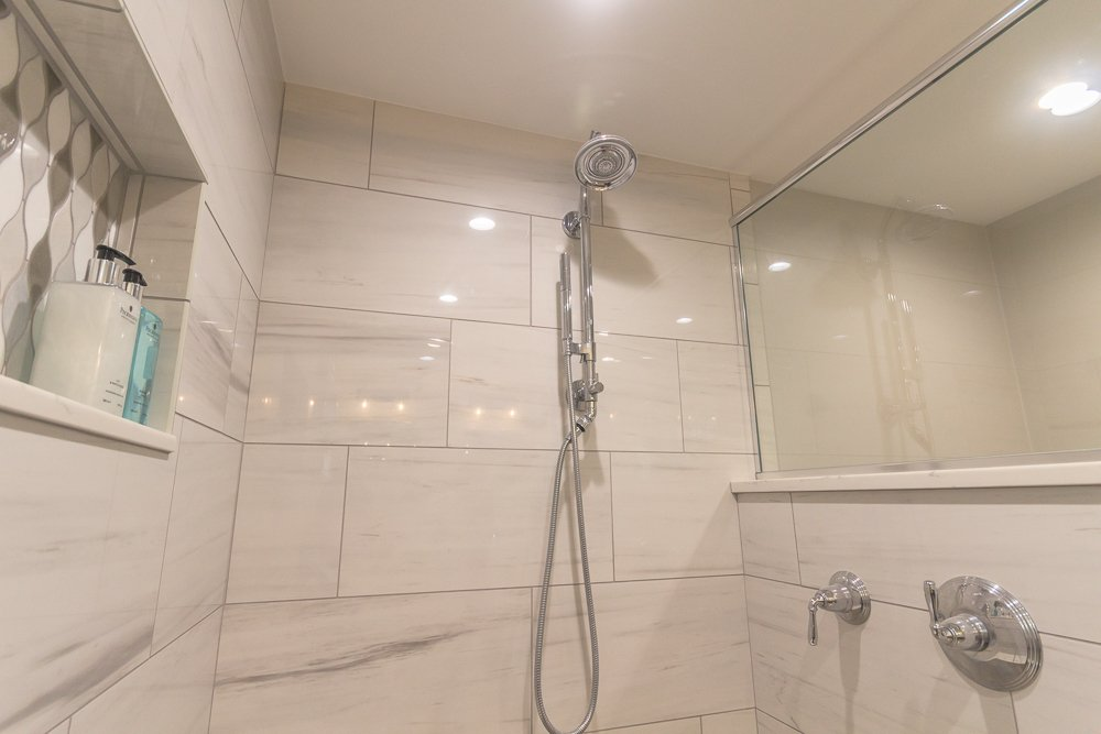 Reading Transitional Driftwood Vanity Bath — view 12