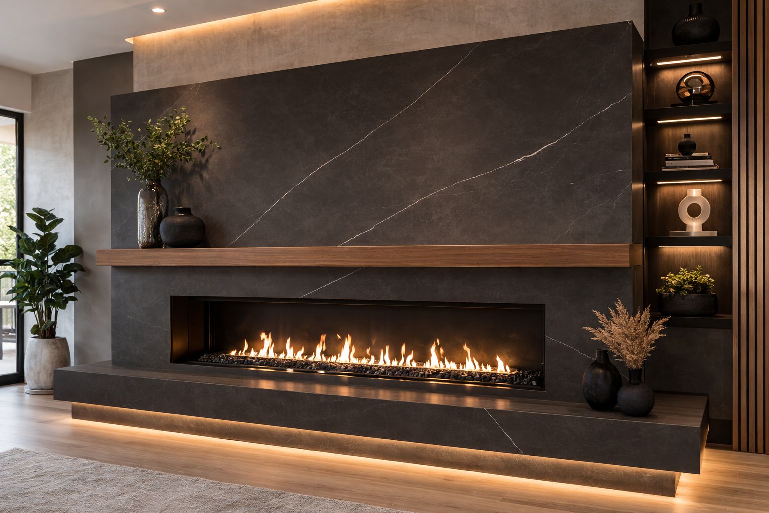 Neolith countertops at the Sleek showroom