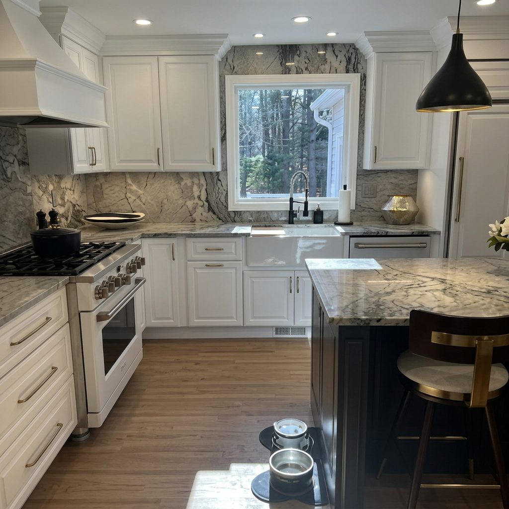 Sudbury Kitchen w/ Butler's Pantry & Sunroom — view 3