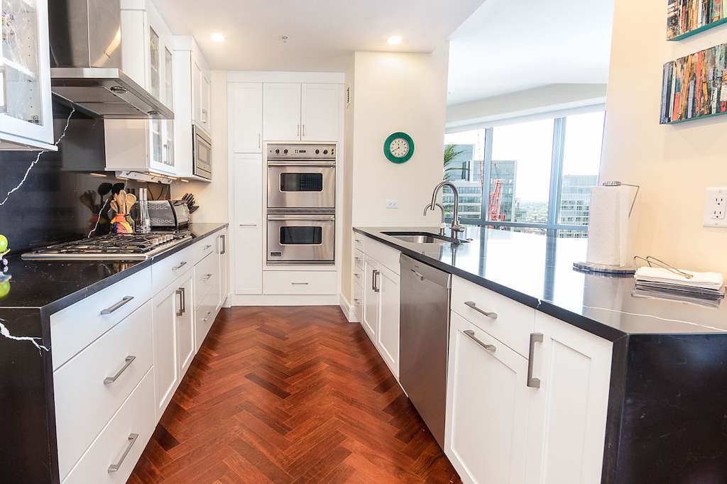 Boston High-Rise Condo Kitchen & Bath — view 2