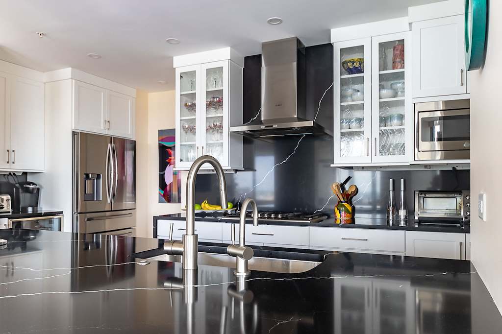 Boston High-Rise Condo Kitchen & Bath — view 3