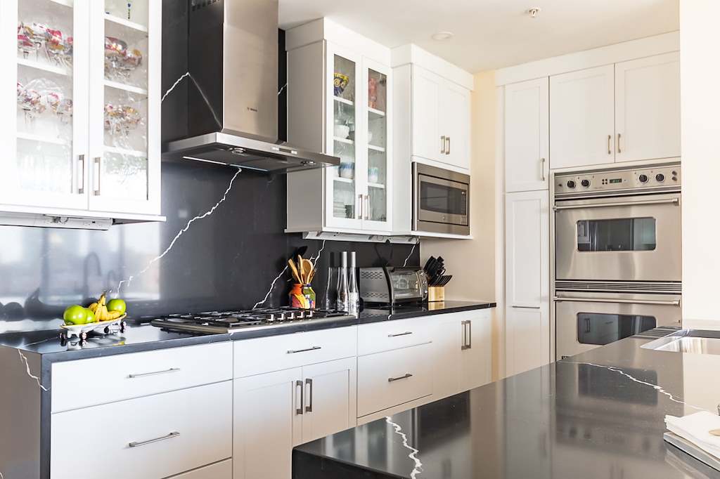 Boston High-Rise Condo Kitchen & Bath — view 4