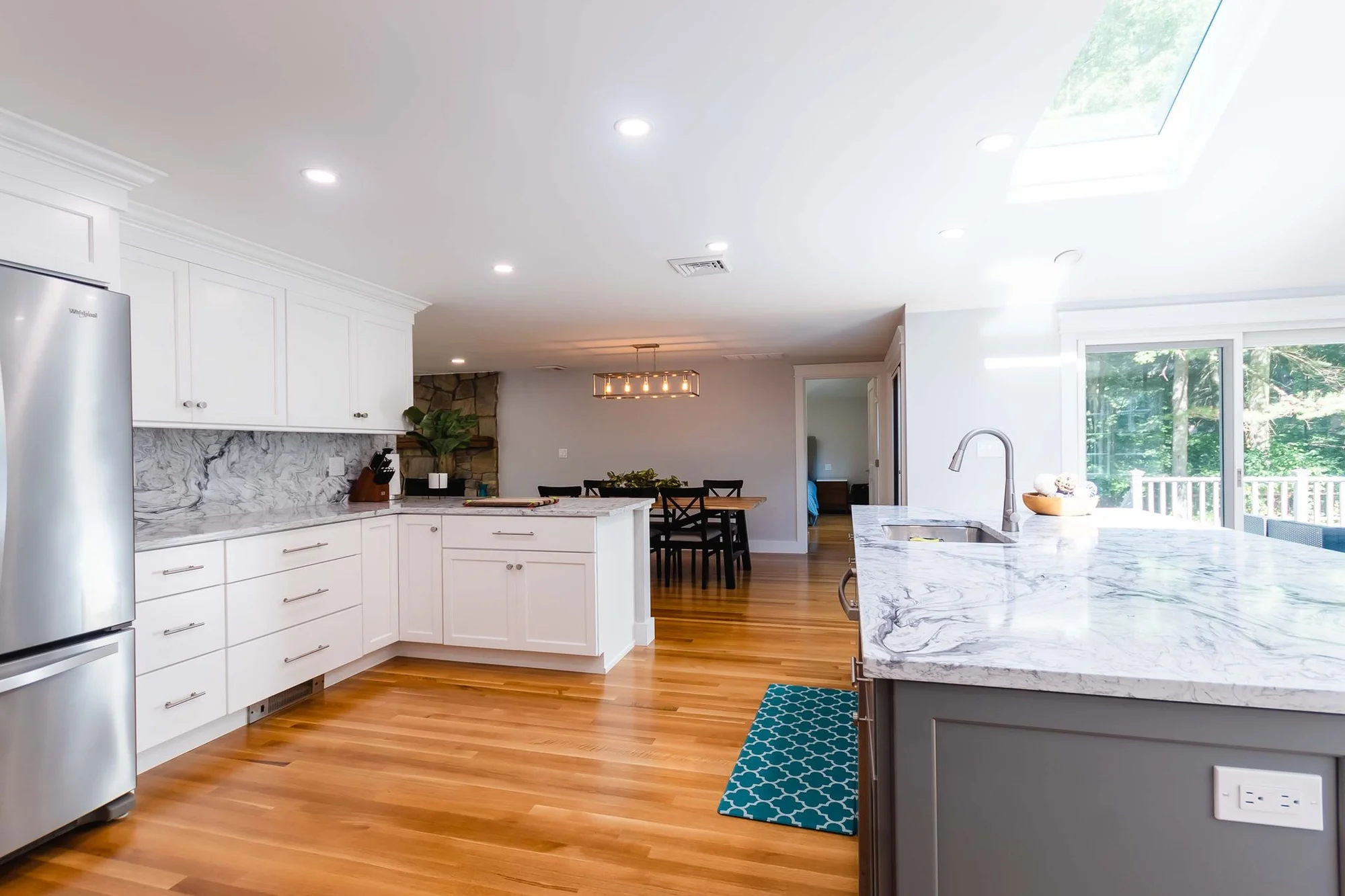 Wayland Warm Wood & White Kitchen — view 7