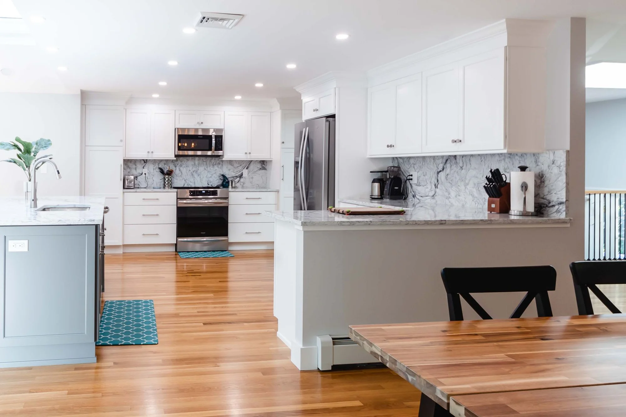 Wayland Warm Wood & White Kitchen — view 10