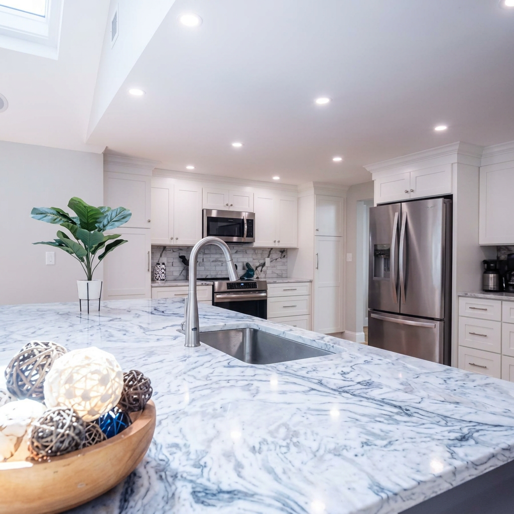 Wayland Warm Wood & White Kitchen — view 13