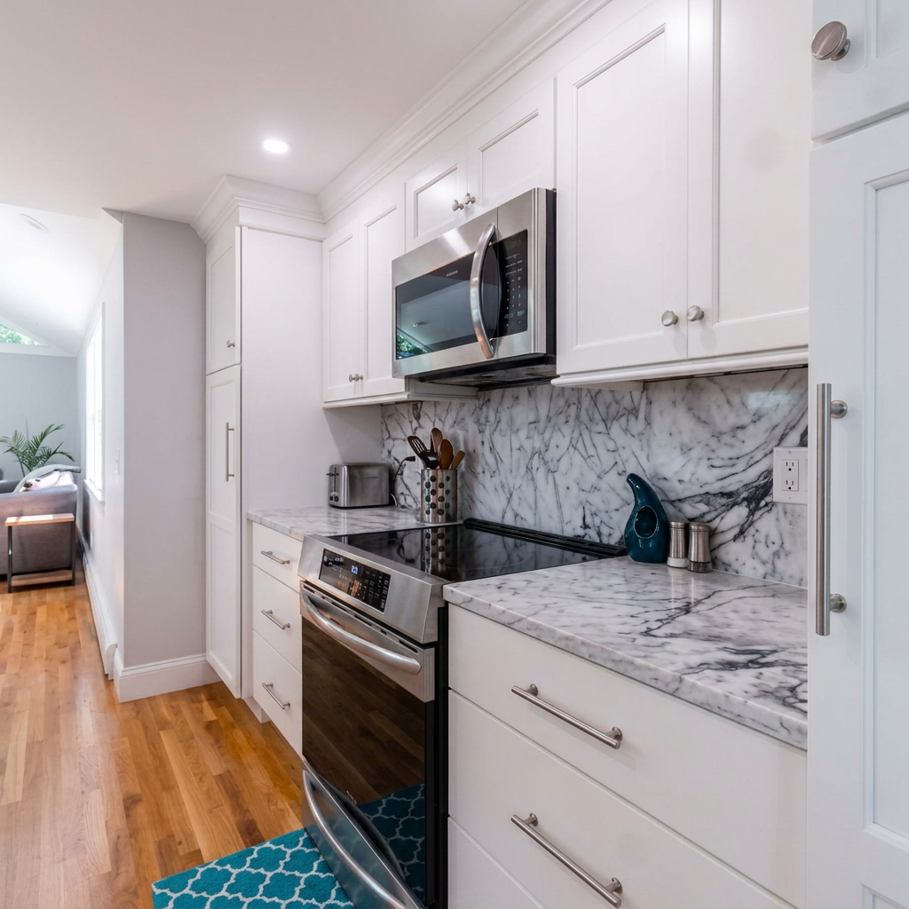 Wayland Warm Wood & White Kitchen — view 18