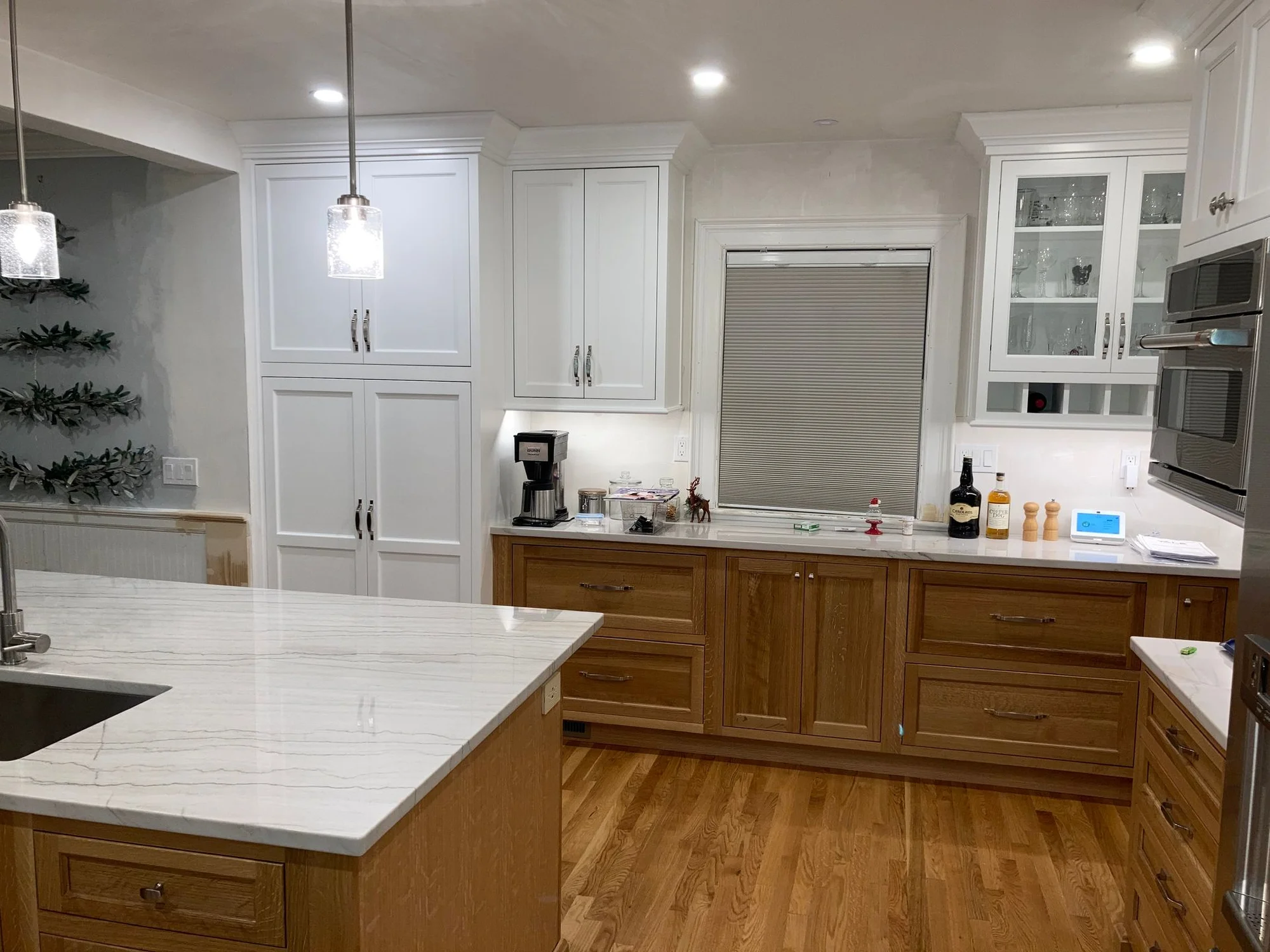 Winchester Two-Tone Kitchen w/ Marble Island — view 4